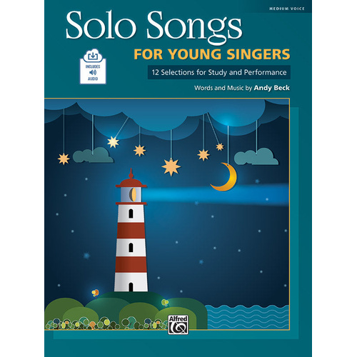 Solo Songs for Young Singers Medium Voice Book/CD by Andy Beck Alfred 46839