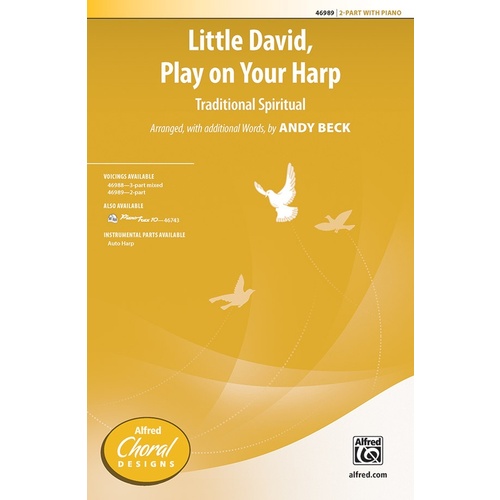 Little David Play On Your Harp 2 Part