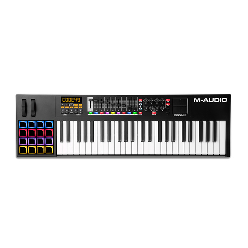 M-Audio Code 49 USB Key Controller Pads Pots Faders