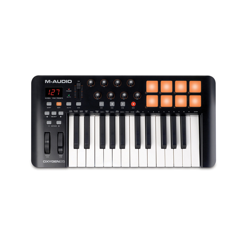 M-Audio Oxygen 25 USB Key Controller Pads Pots Faders