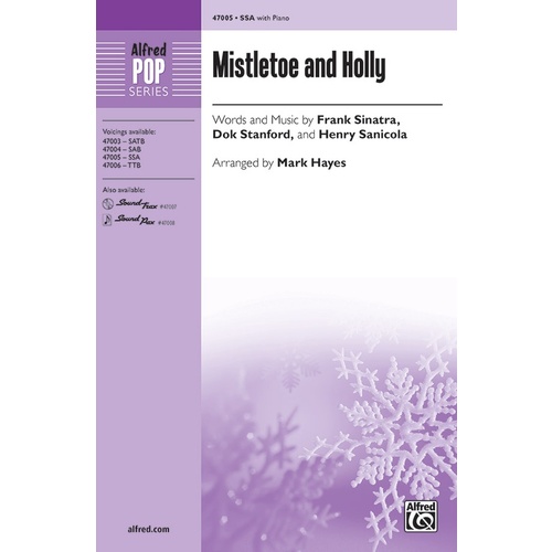 Mistletoe And Holly SSA