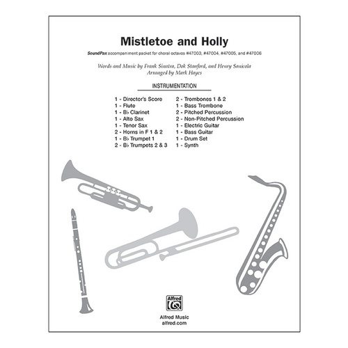 Mistletoe And Holly Soundpax Instrumental Parts