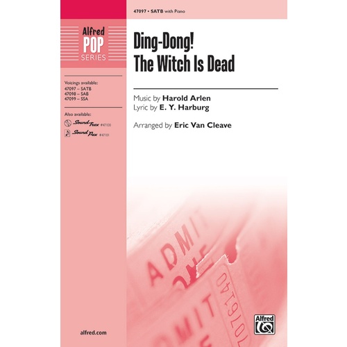 Ding-Dong! The Witch Is Dead SATB
