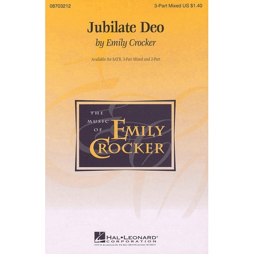 Jubilate Deo SATB (Octavo)