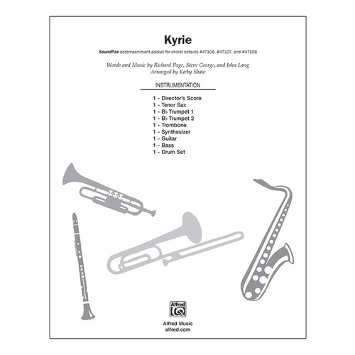 Kyrie Soundpax Instrumental Parts