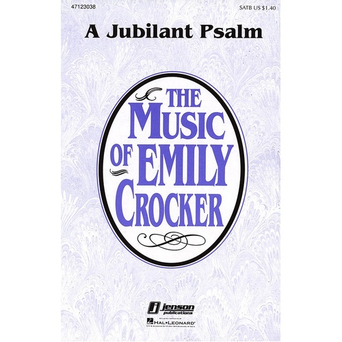 Jubilant Psalm SATB (Octavo)