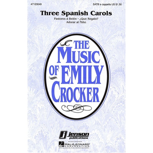 Spanish Carols 3 SATB (Octavo)