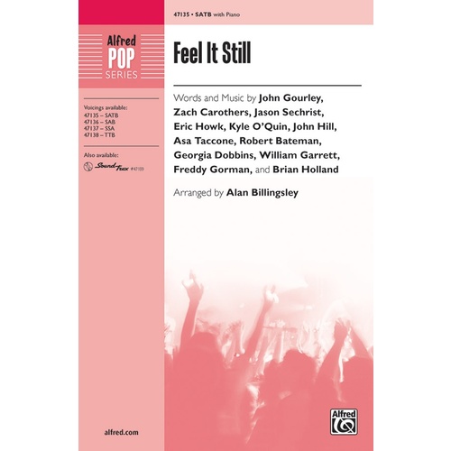 Feel It Still SATB