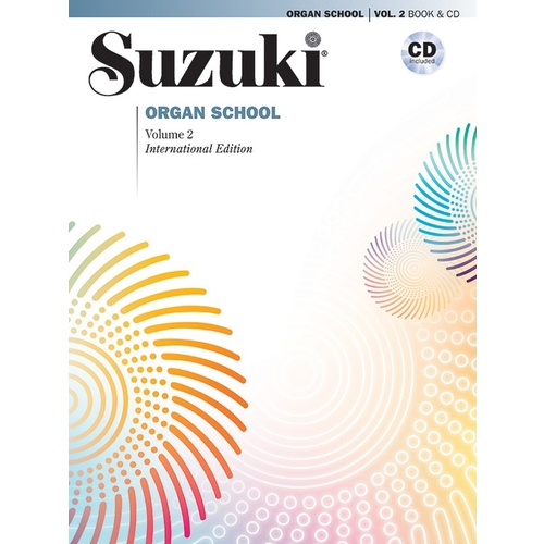 Suzuki Organ School Volume 2 Book/CD
