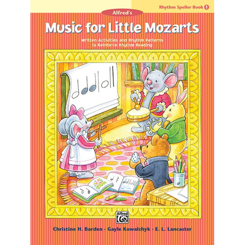 Music for Little Mozarts Rhythm Speller Book 1 - Piano Sheet Music