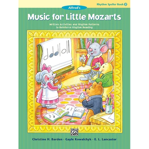 Music for Little Mozarts Rhythm Speller Book 2 - Piano Sheet Music