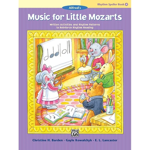 Music for Little Mozarts Rhythm Speller Book 4 - Piano Sheet Music