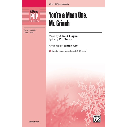 You'Re A Mean One Mr Grinch SATB