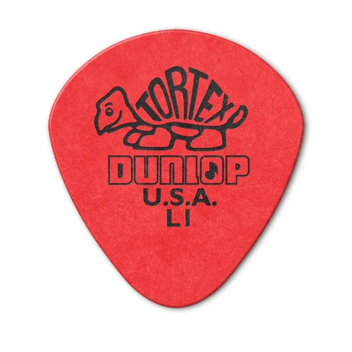 Jim Dunlop Jazz Pick Tortex Light Round  (Single)