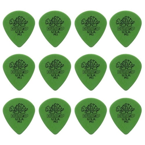 12 x Jim Dunlop Tortex Jazz Medium Sharp Guitar Picks Jazz III 472RM3