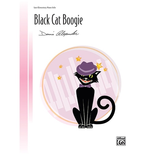 Black Cat Boogie Late Elementary Piano