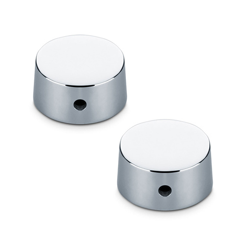 Schaller Guitar Speed Knobs Set of 2 Chrome 151-15030200