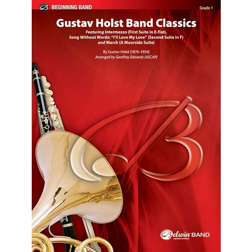 Gustav Holst Band Classics Concert Band Gr 1