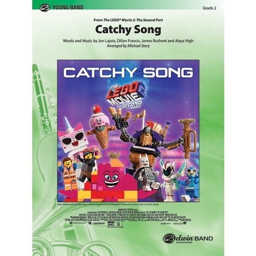 Catchy Song From Lego Movie 2 Concert Band Gr 2
