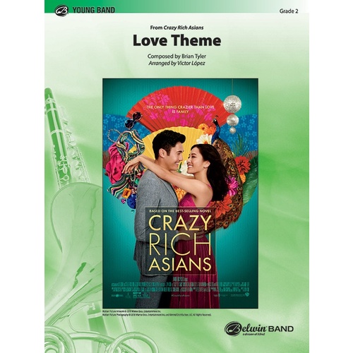 Love Theme From Crazy Rich Asians Concert Band Gr 2