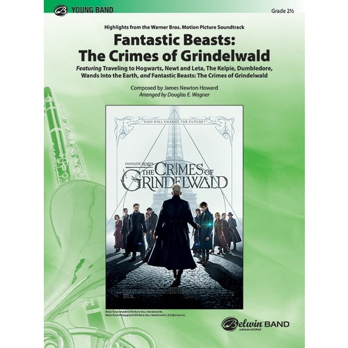 Fantastic Beasts Crime Of Grindelwald Concert Band Gr 2.5