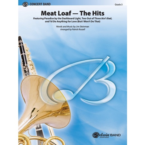 Meat Loaf The Hits Concert Band Gr 3