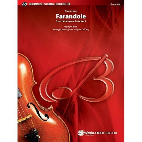 Bizet - Themes from Farandole for String Orchestra Grade 1.5 Score/Parts Arranged by Wagner
