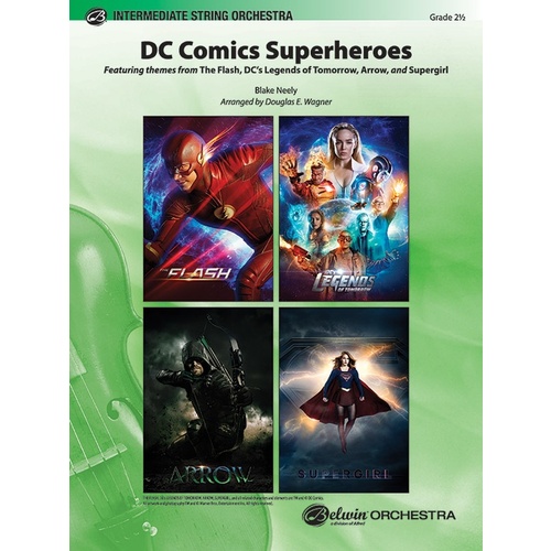 Dc Comics Superheroes String Orchestra Gr 2.5