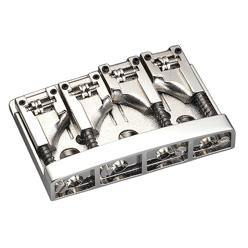 Schaller 3D-4 Bass Bridge (4-String) Nickel - 12130100