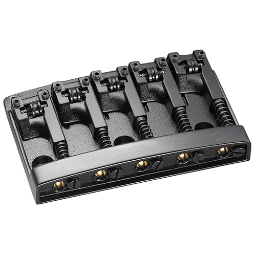 Schaller 3D Black 5-String Bass Bridge - Model 12140400