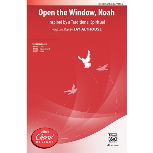 Open The Window Noah SATB