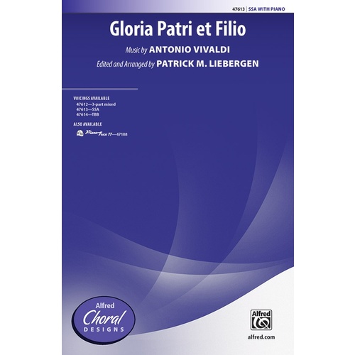 Gloria Patri Et Filio SSA