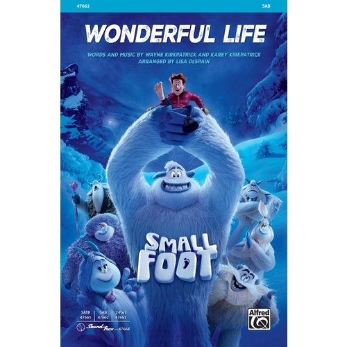 Wonderful Life From Smallfoot SAB