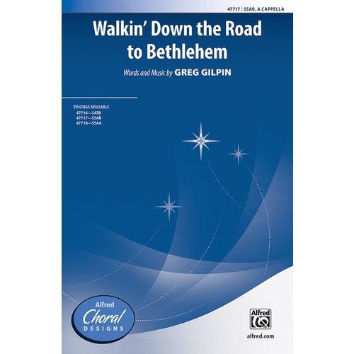 Walkin' Down The Road To Bethlehem SSAB