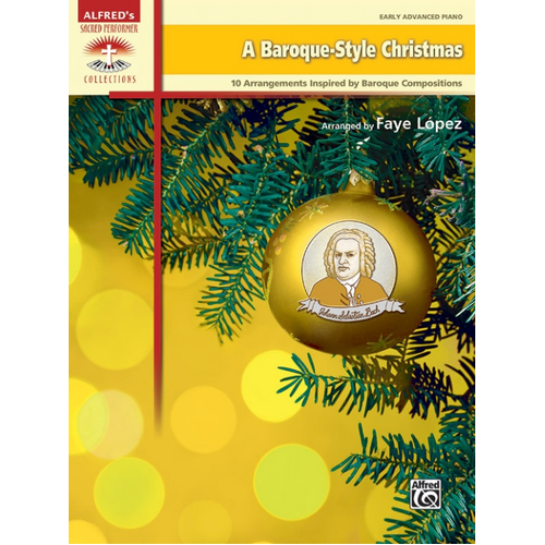 A Baroque-Style Christmas Advanced Piano Sheet Music