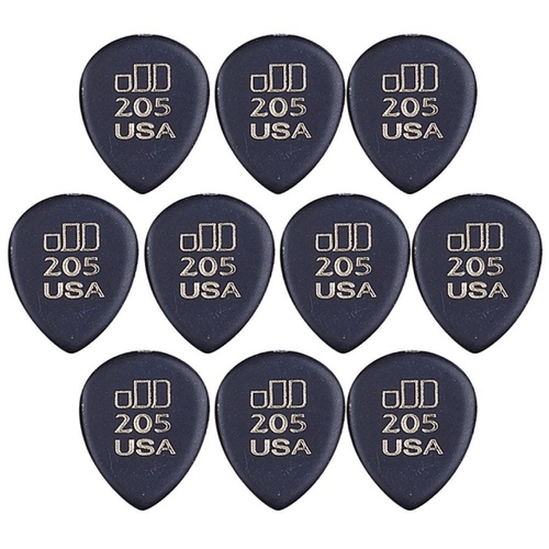 12 x Jim Dunlop JD Jazztones 205 Point Tip Guitar Picks 477R205 Jazz