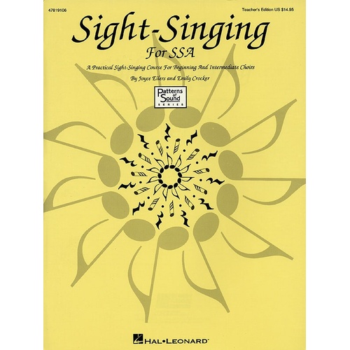 Sight Singing For SSA (Softcover Book)