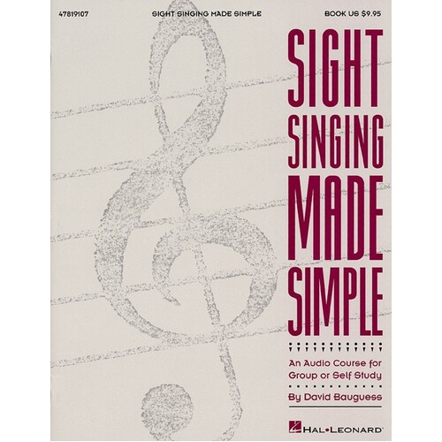 Sight Sing Simple Book