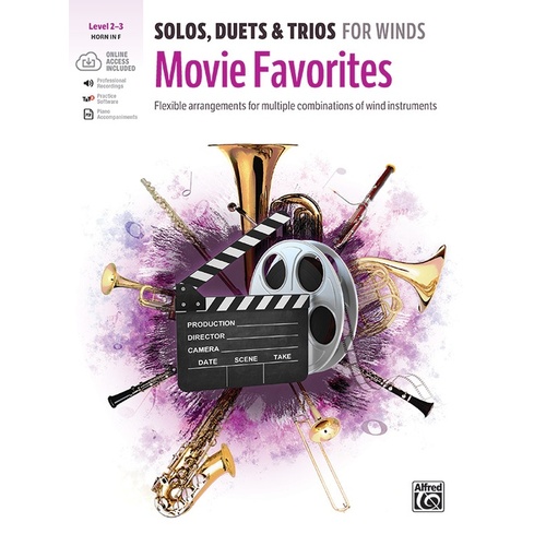 Solos Duets & Trios: Movie Favourites Horn In F