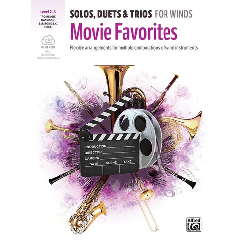 Solos Duets & Trios: Movie Favourites Trombone/Bassoon/Tuba