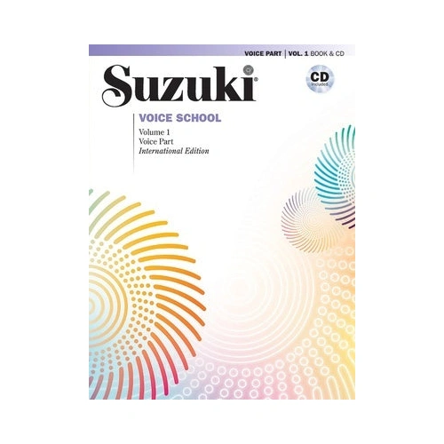 Suzuki Voice School Volume 1 Book and CD