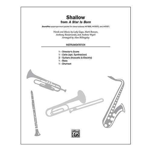 Shallow From A Star Is Born Soundpax Parts