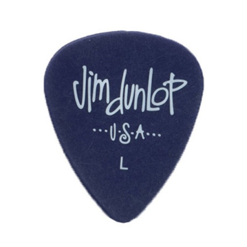 72 x Jim Dunlop Poly Light Gauge Guitar Picks 479RLT Pack, Blue