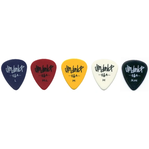 Jim Dunlop Medium Standard Poly Guitar Pick (Single)