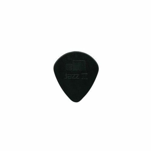 6 x Jim Dunlop Jazz II Black Guitar Picks / Plectrums 47R2S Free Post