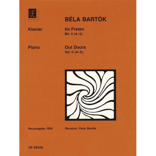 Out Of Doors Piano Vol2 (Softcover Book)