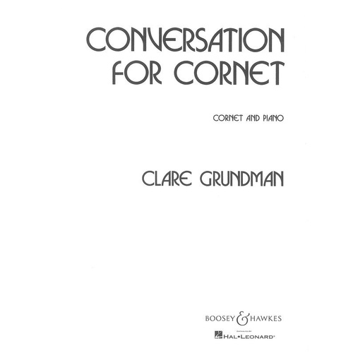 Grundman - Conversation Cornet for Trumpet by Boosey & Hawkes, 8 Pages