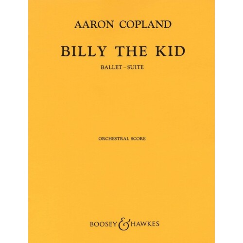 Billy The Kid Suite Sc