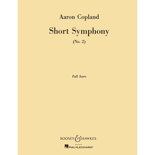 Short Symphony No2 Sc