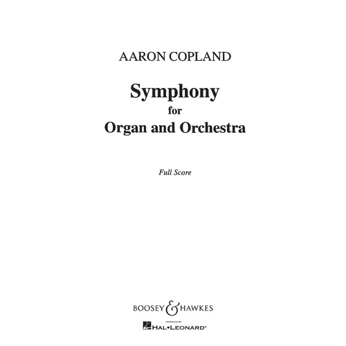 Symph Org/Orch Full Sc